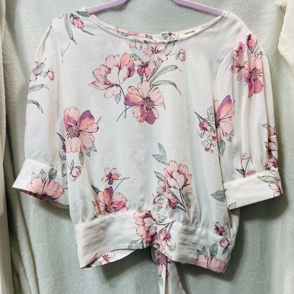 Flower blouse